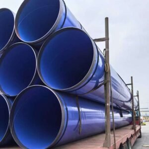 Large Diameter Plastic Coated Steel Pipe
