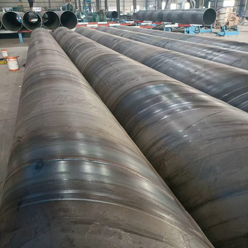 SSAW Steel Pipe Manufacturing in Factory